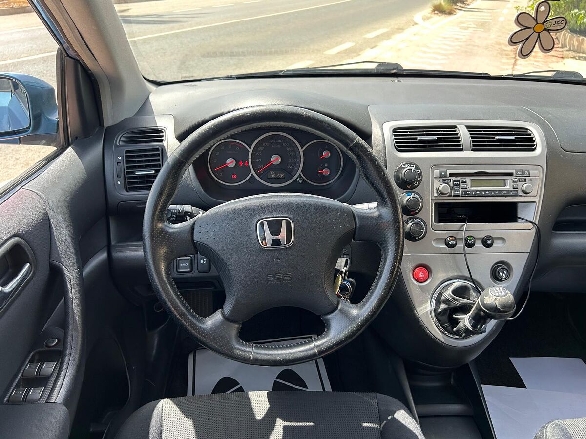 HONDA CIVIC LS 1.7 CDTI SPANISH LHD IN SPAIN ONLY 100000 MILES SUPERB 2005